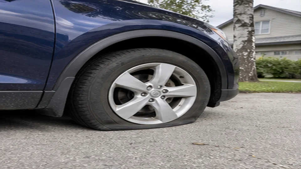 Flat Tire at Home? What to Do Before Mobile Help Arrives