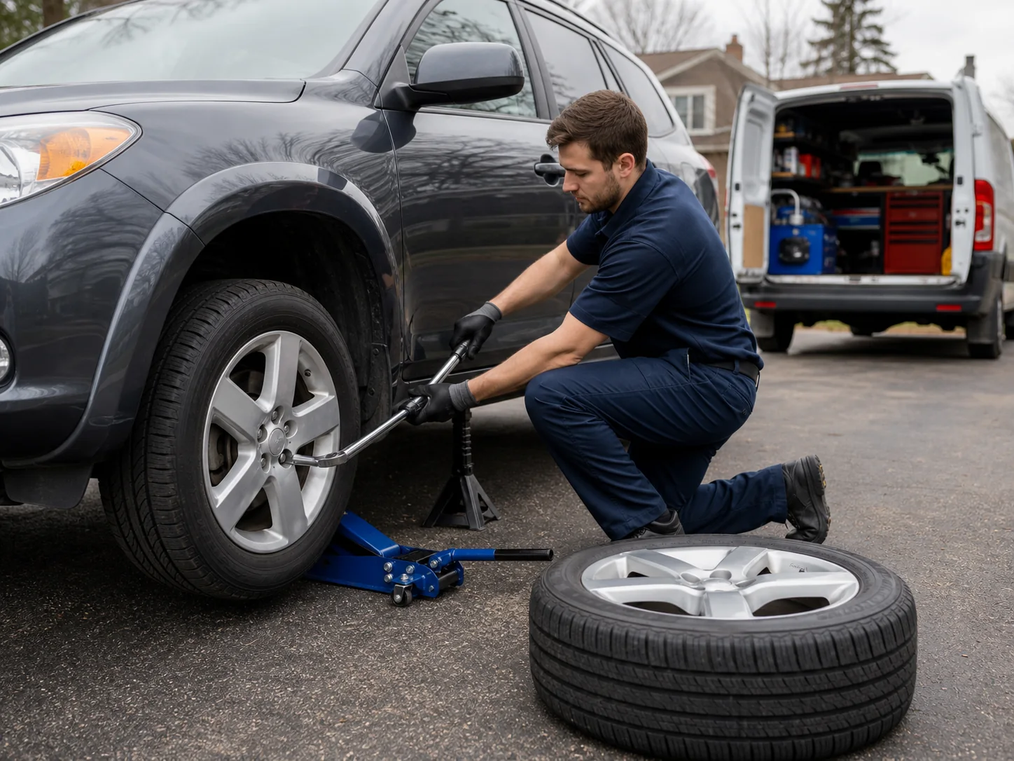 Mobile Tire Change